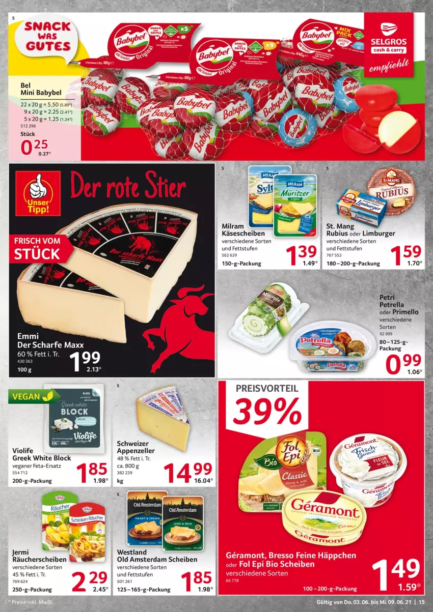 Aktueller Prospekt Selgros - Food - von 03.06 bis 09.06.2021 - strona 15