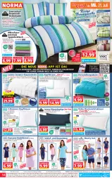 Gazetka promocyjna Norma - Norma - Gazetka - ważna od 05.08 do 05.08.2024 - strona 14 - produkty: angebot, angebote, Anzug, aqua, Bau, baumwolle, Bebe, beere, bett, Betttuch, bettwäsche, bügel, daunen und federn, decke, dell, eis, Elan, elle, erde, flieder, gin, hemd, kissen, Kissenbezug, kopfkissen, lebensmittel, mab, mikrofaser, mint, Mode, Nachthemd, nackenstützkissen, natur, ndk, reifen, reine baumwolle, reis, seersucker, shorty, spannbetttuch, Spiele, steppbett, Ti, tuc, wolle, ZTE