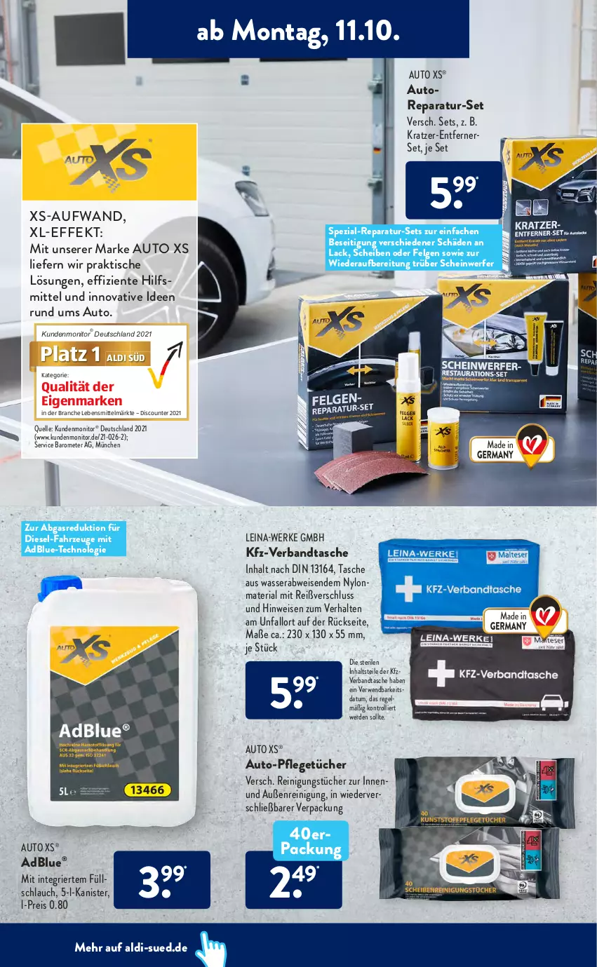 Aktueller Prospekt AldiSud - ALDI Aktuell - von 11.10 bis 16.10.2021 - strona 8