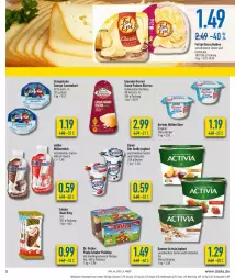 Gazetka promocyjna Diska - Prospekte - Gazetka - ważna od 05.11 do 05.11.2022 - strona 5 - produkty: activia, activia joghurt, auer, Bau, Bauer, Becher, camembert, danone, danone activia, Dr. Oetker, eis, flasche, fol epi, gervais, gin, grana, grana padano, hartkäse, italienischer hartkäse, joghur, joghurt, Käse, käsescheiben, Kinder, Kinder Maxi, kinder maxi king, mac, milch, Müller, müllermilch, padano, Paula, pudding, Rana, reis, riserva, schoko, Ti, vanille, ZTE