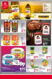 Gazetka promocyjna Selgros - Food - Gazetka - ważna od 31.07 do 31.07.2024 - strona 18 - produkty: Ajvar, blume, blumen, blumenöl, chili, dittmann, elle, feinkost, flasche, Kette, knorr, Konserven, kräuter, meica, salat, salatkrönung, sonnenblume, sonnenblumen, sonnenblumenöl, steak, tee, thomy, Ti, Vegeta, wurst, würstchen, wurstkonserven, Yo