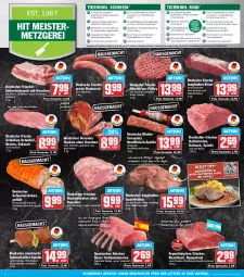 Gazetka promocyjna Hit - Wochenprospekt - Gazetka - ważna od 08.03 do 08.03.2025 - strona 4 - produkty: auer, Bau, Bauer, beef, bio, braten, bratwurst, brokkoli, burger, cevapcici, eis, ente, filet, fisch, fleisch, Geflügel, gewürz, gouda, grobe bratwurst, gulasch, hackfleisch, hamburger, jungbullen, Käse, kasseler, kochschinken, küche, Küchen, Meister, monitor, natur, pfeffer, pute, reis, Ria, rind, rinder, rinderhackfleisch, rindfleisch, ring, roastbeef, rotwein, rum, rumpsteak, schinken, schnitzel, schwein, schweine, Schweinebauch, schweinefilet, schweinerücken, Spezi, spinat, Sport, steak, Ti, Tiere, tisch, wein, weine, wurst, ZTE