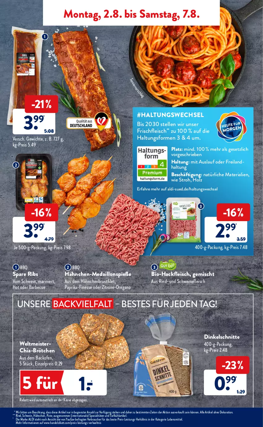 Aktueller Prospekt AldiSud - ALDI Aktuell - von 02.08 bis 08.08.2021 - strona 3