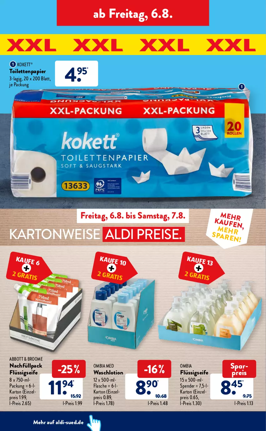 Aktueller Prospekt AldiSud - ALDI Aktuell - von 02.08 bis 08.08.2021 - strona 34