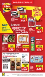 Gazetka promocyjna Lidl - Aktionsprospekt - Gazetka - ważna od 05.11 do 05.11.2022 - strona 6 - produkty: batterie, batterien, dulano, eis, elle, energizer, Floralys, gin, Gläser, gutschein, iglo, knacker, küche, Küchen, küchentücher, lachs, lachsschinken, mac, nescafe, Nescafé, nescafé gold, nestlé, pringles, reis, ring, schinken, schnäppchen, teller, Ti, Tiere, tücher