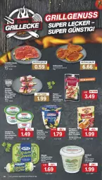 Gazetka promocyjna Famila - Prospekte - Gazetka - ważna od 11.05 do 11.05.2024 - strona 15 - produkty: aprikose, aprikosen, bacon, Becher, butter, creme, Datteln, dip, eis, gewürz, grill, Grillkäse, grillkotelett, Holz, holzfällersteaks, homann, kartoffel, Käse, kotelett, kräuter, kräuterbutter, meggle, nudel, nudelsalat, Ofen, Ofenkäse, pflaume, pflaumen, reis, rouge, rougette, salat, schwein, steak, steaks, Ti, tzatziki, wein, ZTE