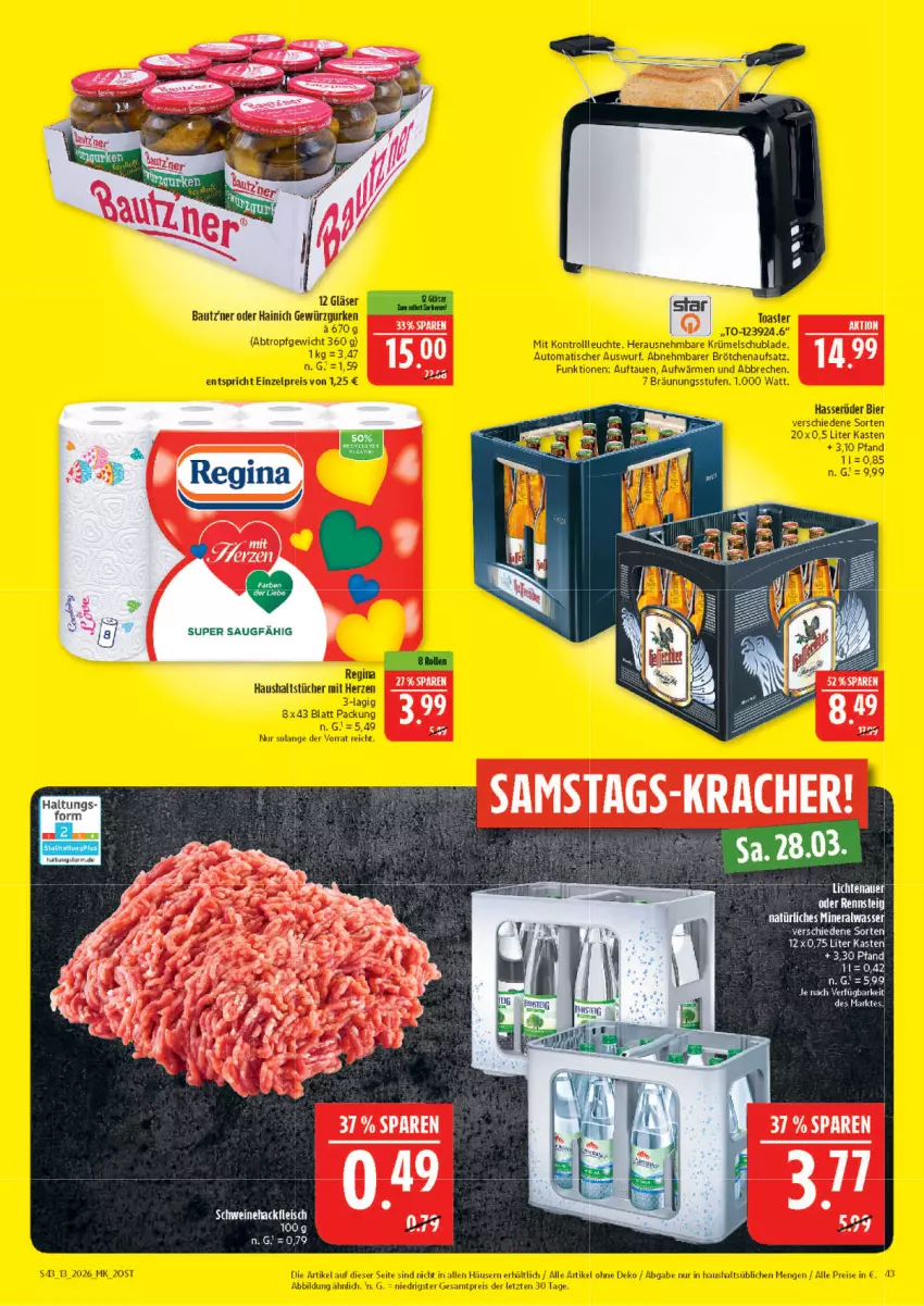Aktueller Prospekt Marktkauf - Prospekt - von 22.03 bis 28.03.2026 - strona 43 - produkty: ente, gin, ring