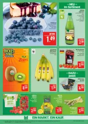 Gazetka promocyjna Marktkauf - Prospekt - Gazetka - ważna od 28.03 do 28.03.2026 - strona 8 - produkty: banane, bananen, beere, beeren, bio, deka, edeka bio, eis, flasche, heidelbeere, heidelbeeren, ingwer, mini-rispentomaten, reis, rispentomaten, Schal, Schale, Ti, tomate, tomaten, ZTE