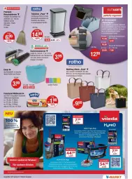 Gazetka promocyjna Vmarkt - Prospekte - Gazetka - ważna od 27.08 do 27.08.2025 - strona 13 - produkty: angebot, angebote, beutel, buch, bürste, eimer, eis, henkel, Holz, LG, müllbeutel, reis, reiss, Teleskop, teleskopstiel, Ti, Tiere, treteimer, wasser