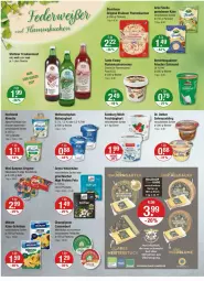 Gazetka promocyjna Vmarkt - Prospekte - Gazetka - ważna od 27.08 do 27.08.2025 - strona 6 - produkty: almette, alpenfrischkäse, alpenmilch, arla, babybel, Becher, bio, bioland, blume, camembert, champignon, creme, Dr. Oetker, eier, eimer, ente, feta, finello, flammkuchen, flasche, frischkäse, frucht, fruchtjoghurt, gin, hochland, je 1-liter-flasche, joghur, joghurt, kaes, Käse, kuchen, lamm, LG, Mett, milch, mini babybel, natur, naturjoghurt, pizza, pudding, sahne, salz, snack, steinhaus, tante fanny, trauben, weichkäse, weihenstephan