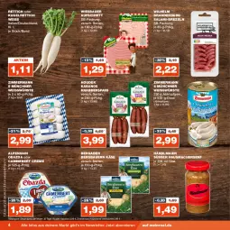 Gazetka promocyjna Real - Gazetka - ważna od 09.09 do 09.09.2023 - strona 4 - produkty: Alpenhain, auer, aufschnitt, Bau, Bauer, bergader, brezel, Brezeln, camembert, camembert creme, creme, eis, händlmaier, Hausmacher, houdek, kabanos, Käse, Kugel, mac, obazda, reis, Rettich, salami, senf, Ti, wiesbauer, ZTE