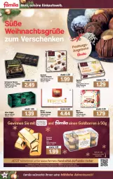 Gazetka promocyjna Famila - Prospekte - Gazetka - ważna od 18.12 do 18.12.2021 - strona 16 - produkty: after eight, , ferrero, Ferrero Rocher, merci, pralinen, sac, saro, sarotti, Ti, Trüffel