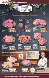 Gazetka promocyjna Famila - Prospekte - Gazetka - ważna od 18.12 do 18.12.2021 - strona 2 - produkty: ball, bratwurst, brustfilet, burger, eis, filet, fleisch, fleischsommelier, Frische Hähnchen, gewürz, grobe bratwurst, hackfleisch, hähnchenbrust, hähnchenbrustfilet, Hähnchenfleisch, hähnchenflügel, hähnchenschenkel, henkel, kasseler, kotelett, küche, Küchen, Mett, nuss, rind, rinder, rinderfilet, schenkel, schinken, schwein, schweine, schweinefleisch, Schweinehackfleisch, schweinemett, Ti, wein, weine, wurst