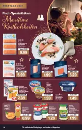 Gazetka promocyjna Famila - Prospekte - Gazetka - ważna od 18.12 do 18.12.2021 - strona 22 - produkty: backfisch, Becher, elle, essig, filet, filets, fisch, flasche, forelle, garnelen, gurke, gurken, händlmaier, hering, Herings, heringsfilets, honig, Honig-Senf, jumbo, kräuter, kräutern, krone, lachs, lachsfilet, lachsfilets, matjes, Matjesfilet, matjesfilets, meerrettich, Nordsee, rel, remoulade, Rettich, ring, Rotbarsch, sahne, sauce, Schal, Schale, schamel, senf, Spezi, thomy, Ti