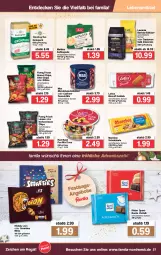 Gazetka promocyjna Famila - Prospekte - Gazetka - ważna od 18.12 do 18.12.2021 - strona 29 - produkty: beutel, biscoff, Cashew, chips, darbo, darboven, decke, erbsen, , Funny Frisch, kaffee, kaffeepads, kichererbsen, Kichererbsen Chips, kitkat, lavazza, lebensmittel, linsen, lion, mandel, Marabou, melitta, Ofen, regal, ritter, ritter sport, schoko, schokolade, smarties, Spezi, Sport, Ti