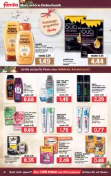 Gazetka promocyjna Famila - Prospekte - Gazetka - ważna od 18.12 do 18.12.2021 - strona 32 - produkty: Bad, beef, beutel, deo, deospray, discount, dove, dreamies, duschgel, eis, , fa duschgel, flasche, garnier, haarspray, katzensnack, kraft, oder schaumfestiger, Odol, pasta, reis, roll-on, sac, salz, Schal, Schale, schaumfestiger, sensodyne, shampoo, shampoo oder spülung, sheba, snack, spülung, syoss, Ti, veggie, vita, vitakraft, Wahre Schätze, whiskas, Yo, zahnpasta