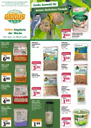 Gazetka promocyjna Globus - Prospekte - Gazetka - ważna od 09.04 do 09.04.2022 - strona 1 - produkty: angebot, angebote, angebotspreis, auer, auto, blume, blumen, eimer, eis, erdnuss, Knödel, mehl, Meisenknödel, müsli, natur, nuss, pril, reis, sonnenblume, sonnenblumen, Streufutter, Ti, vita
