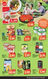 Gazetka promocyjna Markant - Prospekte - Gazetka - ważna od 27.05 do 27.05.2023 - strona 9 - produkty: baguette, baguettes, cola, eis, grill, Grillkäse, Käse, knoblauch, kräuter, krombache, krombacher, Kühne, Ofen, Ofenkäse, reis, sauce, Ti, ZTE