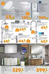 Gazetka promocyjna  - Gazetka - ważna od 20.12 do 20.12.2025 - strona 8 - produkty: ACC, accessoires, armatur, armaturen, auto, Bad, Bau, brause, hochglanz, latte, Leuchte, passend für alle, Schal, Schrank, spiegel, spiegelschrank, Spültischarmatur, thermostat, Ti, tisch, Wand-Tiefspül-WC, Wanne, waschtisch, waschtischarmatur, wasser, wc-sitz