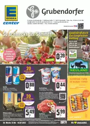 Gazetka promocyjna E Center - Angebote der Woche - Gazetka - ważna od 02.07 do 02.07.2022 - strona 1 - produkty: angebot, angebotspreis, auer, Bau, Bauer, bier, Biere, bohne, bohnen, bohnenkaffee, dallmayr, dallmayr prodomo, decke, deka, drink, eis, elle, energy drink, ente, erde, fleisch, Fleischbällchen, frucht, fruchtjoghurt, gemahlener bohnenkaffee, getränk, getränke, hackfleisch, joghur, joghurt, kaffee, kaffeegenuss, kirsch, kirsche, kirschen, lebensmittel, nuss, prodomo, reis, rezept, Ria, rind, rwe, schwein, schweine, schweinefleisch, Soße, sunshine, Sushi, tee, telefon, teller, Ti, uhr, wein, weine