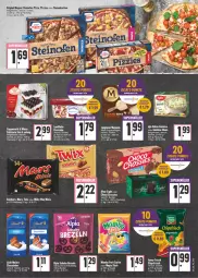 Gazetka promocyjna E Center - Angebote der Woche - Gazetka - ważna od 02.07 do 02.07.2022 - strona 13 - produkty: after eight, alpia, Becher, bett, beutel, brezel, Brezeln, chips, chipsfrisch, choco crossies, cola, creme, crossies, eis, eiscreme, flammkuchen, gin, iglo, kuchen, lamm, landliebe, langnese, mam, mars, milky way, Ofen, pizza, rahm-gemüse, Ria, schoko, snickers, steinofen, steinofen pizza, Surf, tee, Ti, twix, wagner