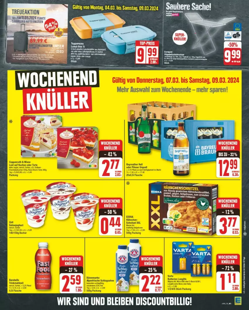 Aktueller Prospekt Edeka - Prospekte - von 02.03 bis 09.03.2024 - strona 15 - produkty: discount, Ti