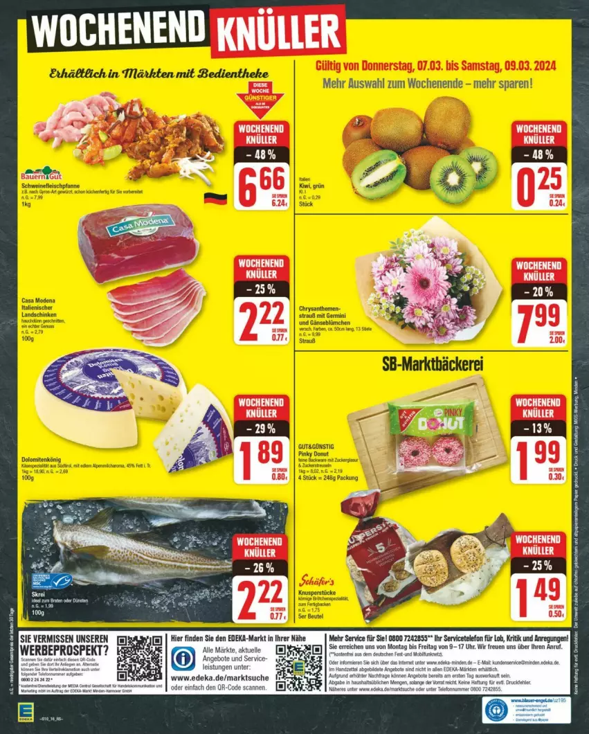 Aktueller Prospekt Edeka - Prospekte - von 02.03 bis 09.03.2024 - strona 16 - produkty: deka, telefon, Ti