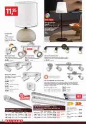 Gazetka promocyjna Bauhaus - Prospekte - Gazetka - ważna od 24.02 do 24.02.2024 - strona 12 - produkty: akku, auer, aust, Bau, Cap, cappuccino, cin, eis, ente, fernbedienung, Lampe, led-licht, Leuchte, leuchten, leuchtmittel, LG, Osram, Schal, Ti, tisch, tischleuchte, usb