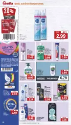 Gazetka promocyjna Famila - Prospekte - Gazetka - ważna od 15.06 do 15.06.2024 - strona 22 - produkty: auer, axe, bikini, body, body lotion, body milk, bodyspray, colgate, coupon, coupons, creme, deo, deodorant, deospray, Durex, duschcreme, duschgel, eier, eis, flasche, flüssigseife, garnier, gin, haarspray, Labello, LG, Lippenpflege, listerine, Lotion, mundspülung, nivea, oder schaumfestiger, olive, palmolive, reis, schaumfestiger, Seife, shampoo, shampoo oder spülung, spülung, Ti, total care, wilkinson, zahncreme, ZTE