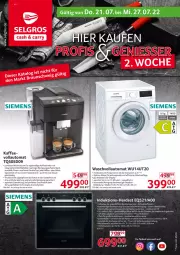 Gazetka promocyjna Selgros - Nonfood - Gazetka - ważna od 27.07 do 27.07.2022 - strona 1 - produkty: auto, Behälter, bratpfanne, eis, elle, ente, herdset, kaffee, kleid, Kleidung, kochfeld, LG, mac, maille, milch, pfanne, pfannen, Reinigung, reis, rel, rind, ring, Schal, siemens, spee, Spezi, tasse, Ti, Tiere, timer