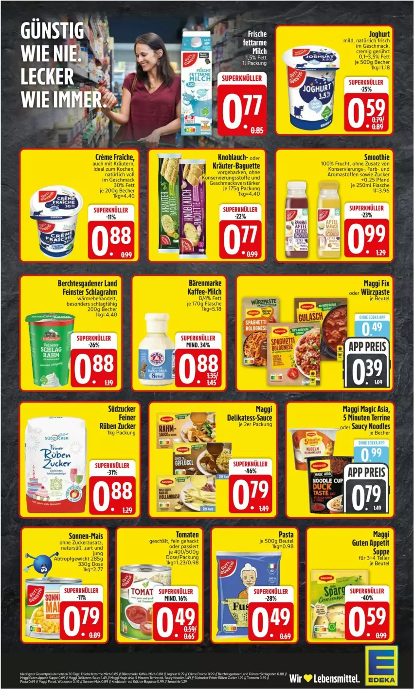 Aktueller Prospekt Edeka - Prospekte - von 25.05 bis 30.05.2026 - strona 2 - produkty: bett, lebensmittel, tee, zucker