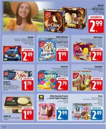 Gazetka promocyjna Edeka - Prospekte - Gazetka - ważna od 30.05 do 30.05.2026 - strona 24 - produkty: Becher, beere, Big Choc, bourbon, cola, cookie, deka, dessert, eis, erdbeere, frucht, hörnchen, kakao, LG, limette, mandel, Mett, orange, sandwich, sauce, schoko, Sorbet, spaghetti, Ti, Tüte, vanille, white chocolate, Yo, yoghurt, zitrone
