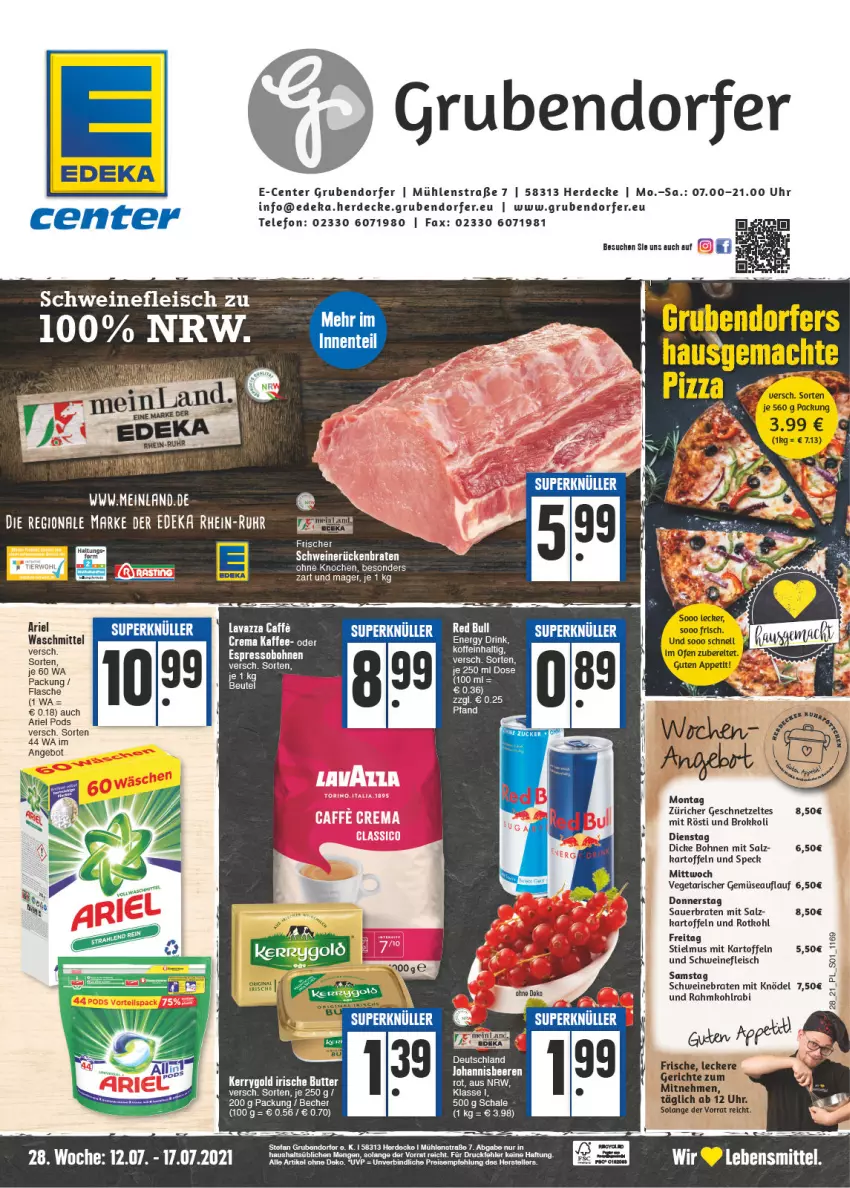 Aktueller Prospekt E Center - Angebote der Woche - von 12.07 bis 17.07.2021 - strona 1