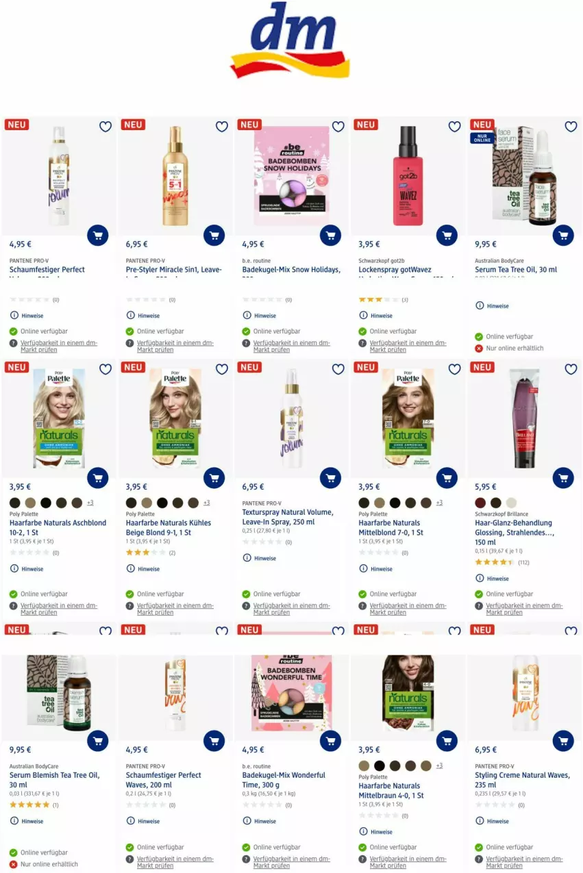 Aktueller Prospekt Dm Drogerie - Prospekte - von 15.09 bis 29.09.2022 - strona 9 - produkty: aust, Bad, body, braun, creme, eis, got2b, Kugel, natur, natura, Palette, pantene, pantene pro-v, pro-v, rum, schaumfestiger, schwarzkop, schwarzkopf, Serum, Tea Tree, Ti