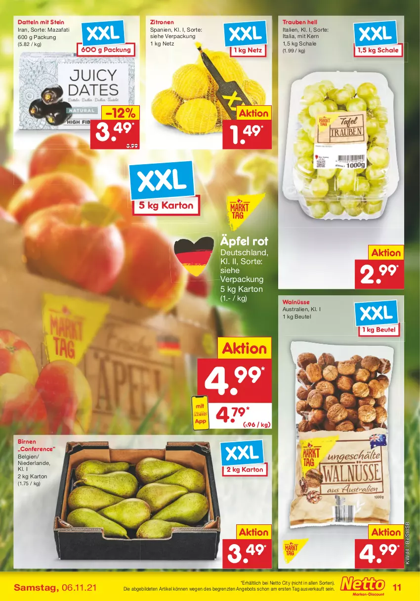 Aktueller Prospekt Netto Marken-Discount - Filial Angebote - von 01.11 bis 06.11.2021 - strona 11