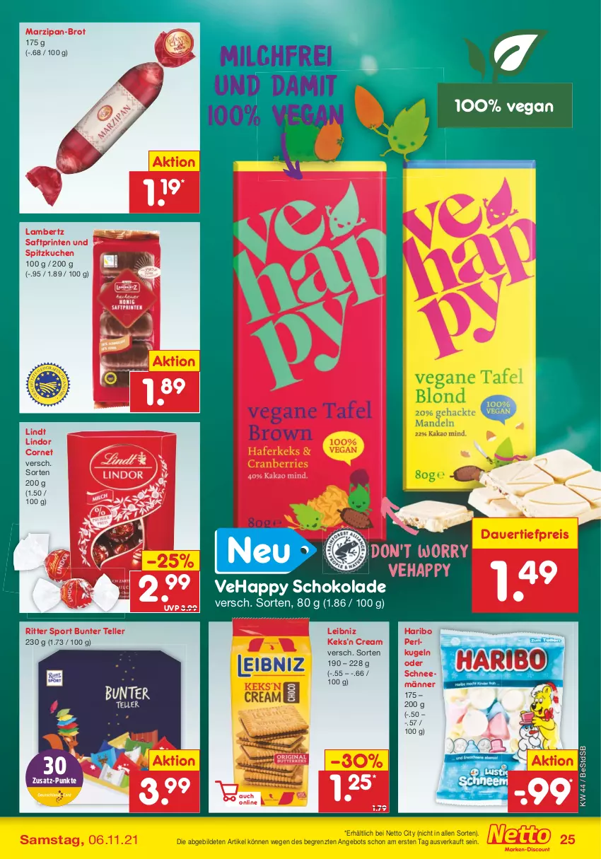 Aktueller Prospekt Netto Marken-Discount - Filial Angebote - von 01.11 bis 06.11.2021 - strona 25