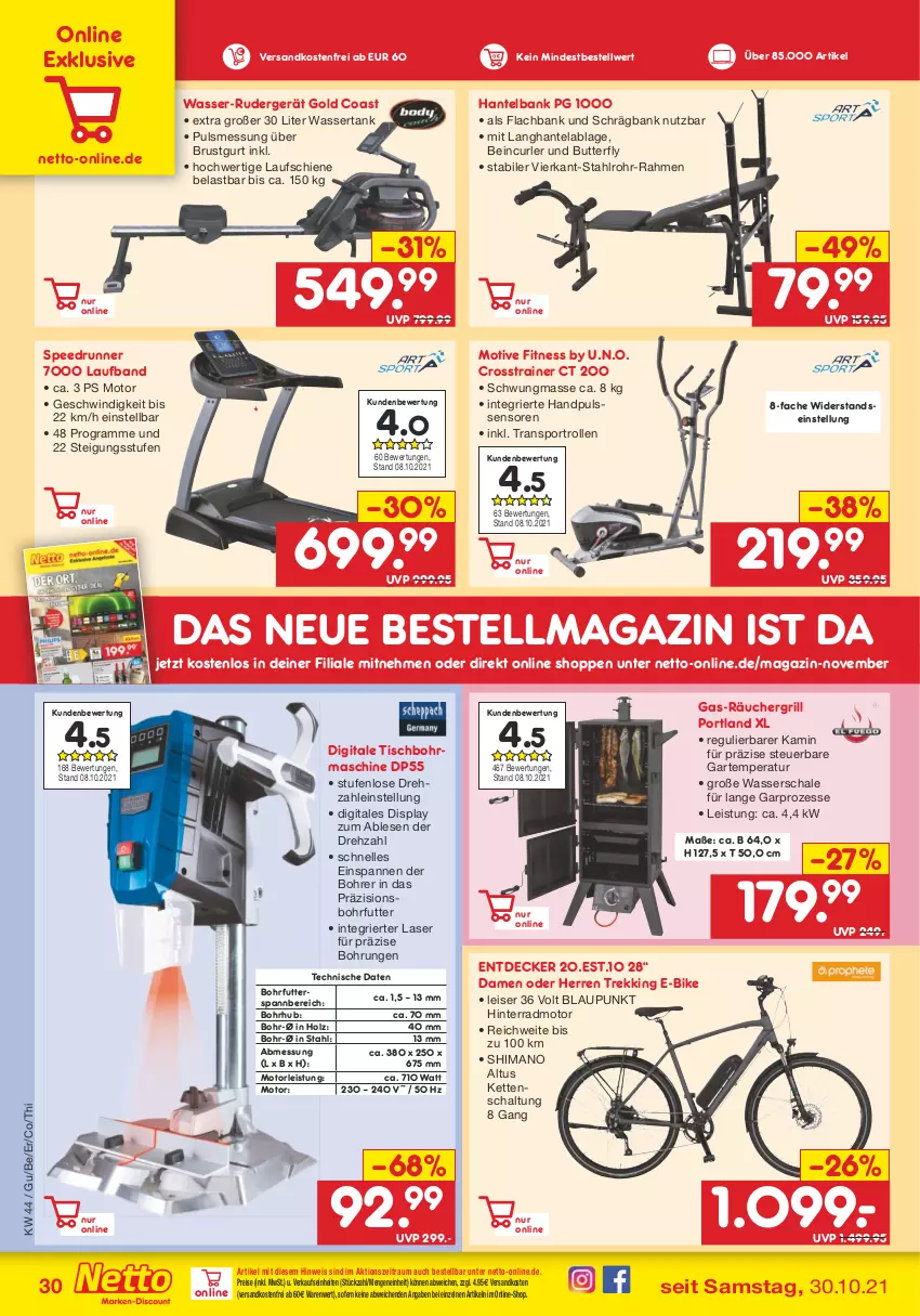 Aktueller Prospekt Netto Marken-Discount - Filial Angebote - von 01.11 bis 06.11.2021 - strona 30