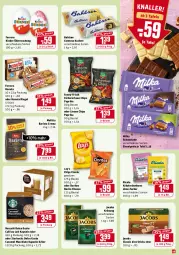 Gazetka promocyjna Rewe - Diese Woche im Angebot! - Gazetka - ważna od 15.01 do 15.01.2022 - strona 19 - produkty: ACC, bahlsen, beutel, bonbons, café au lait, caramel, chia, chips, cola, comtess, comtess kuchen, dolce gusto, Doritos, eis, erbsen, ferrero, funny-frisch, hanuta, jacobs, jacobs krönung, kichererbsen, Kichererbsen Chips, Kinder, kräuter, kuchen, linsen, mac, macchiato, melitta, milka, milka schokolade, nacho, nacho cheese, Nescafé, paprika, reis, Ricola, riegel, salz, schoko, schokolade, starbucks, Ti, zucker