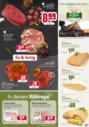 Gazetka promocyjna Rewe - Diese Woche im Angebot! - Gazetka - ważna od 15.01 do 15.01.2022 - strona 5 - produkty: braten, brustfilet, burger, eis, filet, fleisch, geschnetzeltes, gewürz, gulasch, kasseler, kühlregal, Mett, oder rindergulasch, pfeffer, pute, putenbrust, putenbrustfilet, Putenoberkeule, putenschnitzel, regal, reis, rind, rinder, rinderbraten, rindergulasch, rindfleisch, saft, salz, schinken, schnitten, schnitzel, schwein, schweine, schweine-schnitzel, schweinefleisch, Ti, wein, weine, Zelt, zwiebel, zwiebeln