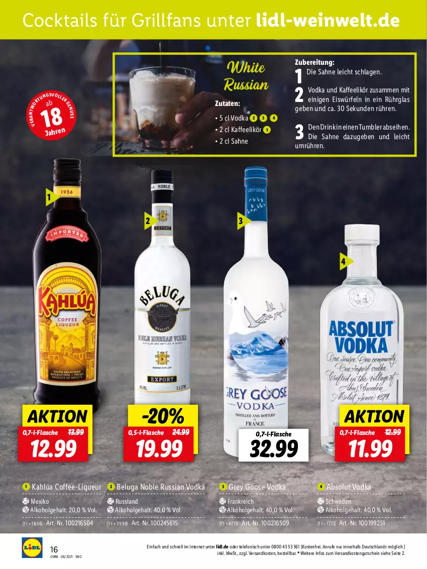 Aktueller Prospekt Lidl - Beste Weine für jeden Anlass - von 01.06 bis 30.06.2021 - strona 16