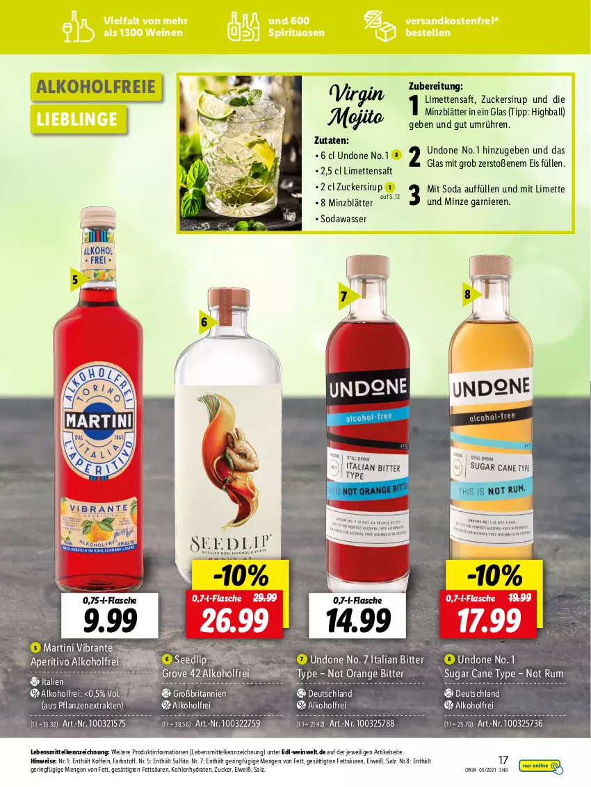 Aktueller Prospekt Lidl - Beste Weine für jeden Anlass - von 01.06 bis 30.06.2021 - strona 17