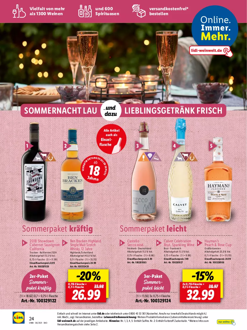 Aktueller Prospekt Lidl - Beste Weine für jeden Anlass - von 01.06 bis 30.06.2021 - strona 24