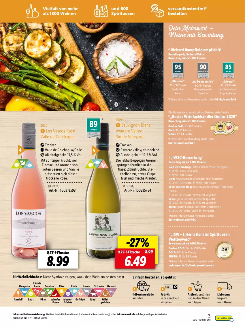 Aktueller Prospekt Lidl - Beste Weine für jeden Anlass - von 01.06 bis 30.06.2021 - strona 3