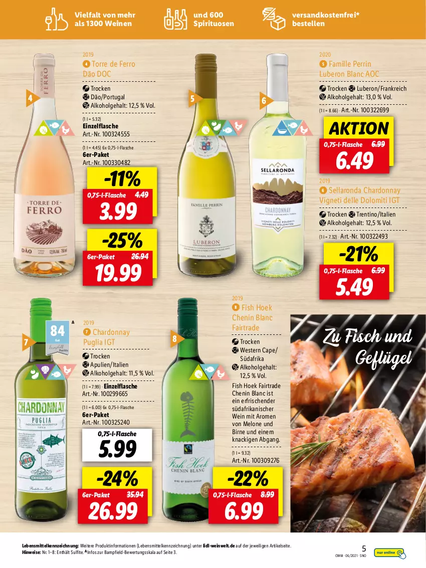 Aktueller Prospekt Lidl - Beste Weine für jeden Anlass - von 01.06 bis 30.06.2021 - strona 5