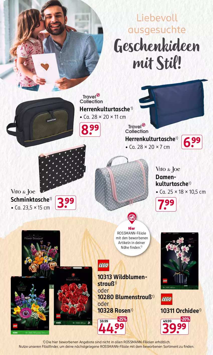 Aktueller Prospekt Rossmann - Prospekte - von 29.04 bis 03.05.2024 - strona 6 - produkty: angebot, angebote, blume, blumen, Blumenstrauß, orchidee, rosen, Tasche, Ti, Wild