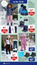 Gazetka promocyjna AldiSud - NÄCHSTE WOCHE - Gazetka - ważna od 28.10 do 28.10.2023 - strona 16 - produkty: Bau, baumwolle, decksohle, dell, eis, elle, hose, Jacke, jeans, Kinder, Mode, Overall, reis, Ria, Schneehose, Schneejacke, Ti, wasser, wolle