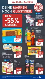 Gazetka promocyjna AldiSud - NÄCHSTE WOCHE - Gazetka - ważna od 28.10 do 28.10.2023 - strona 7 - produkty: alle artikel ohne dekoration, auer, Bau, Bauer, Becher, cassis, coca-cola, cola, dekoration, eis, erfrischungsgetränk, fanta, finesse, flasche, französischer weichkäse, geback, géramont, getränk, gin, hähnchenbrust, haribo, herta, herta finesse, Käse, leibniz, Mezzo Mix, Ofen, paprika, pringles, reis, ring, sprite, Ti, weichkäse, ZTE