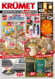 Gazetka promocyjna  - Prospekte - Gazetka - ważna od 12.09 do 12.09.2026 - strona 1 - produkty: angebot, angebote, batterie, batterien, Becher, bonbons, braun, creme, deo, deospray, duschgel, eis, elle, Garten, hörnchen, jumbo, kerze, Kerzenleuchter, knallerpreis, korb, Kürbis, lamm, Lampe, Leuchte, LG, nudel, nudeln, nuss, orange, Rauch, reis, sonderposten, Stabkerze, tablet, tablett, Tasche, teller, Ti, timer, tomate, tomaten, tragegriff