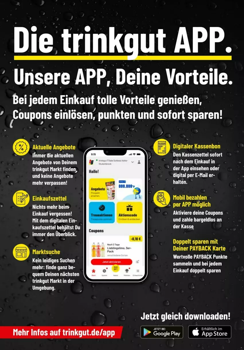 Aktueller Prospekt Trinkgut - Prospekte - von 07.09 bis 13.09.2025 - strona 4 - produkty: angebot, angebote, coupon, coupons, elle, google play, Ti