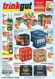 Gazetka promocyjna Trinkgut - Prospekte - Gazetka - ważna od 13.09 do 13.09.2025 - strona 1 - produkty: Alwa, apfel, cola, eis, elle, Extaler, Germ, hasseröder, HP, jägermeister, krombache, krombacher, krombacher pils, limo, limonade, limonaden, Meister, mineralwasser, mumm, Nektar, orange, orangen, payback, pils, premium pils, radler, reis, saft, sekt, spirituosen, Ti, vilsa, vita, Vita C, wasser, ZTE